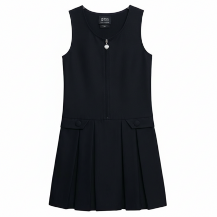 MH PO8 ZIP FRONT PINAFORE